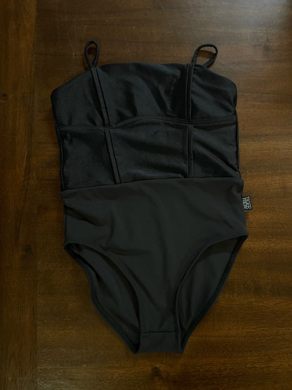 Tiger Friday Finn Leotard in Obsidian
